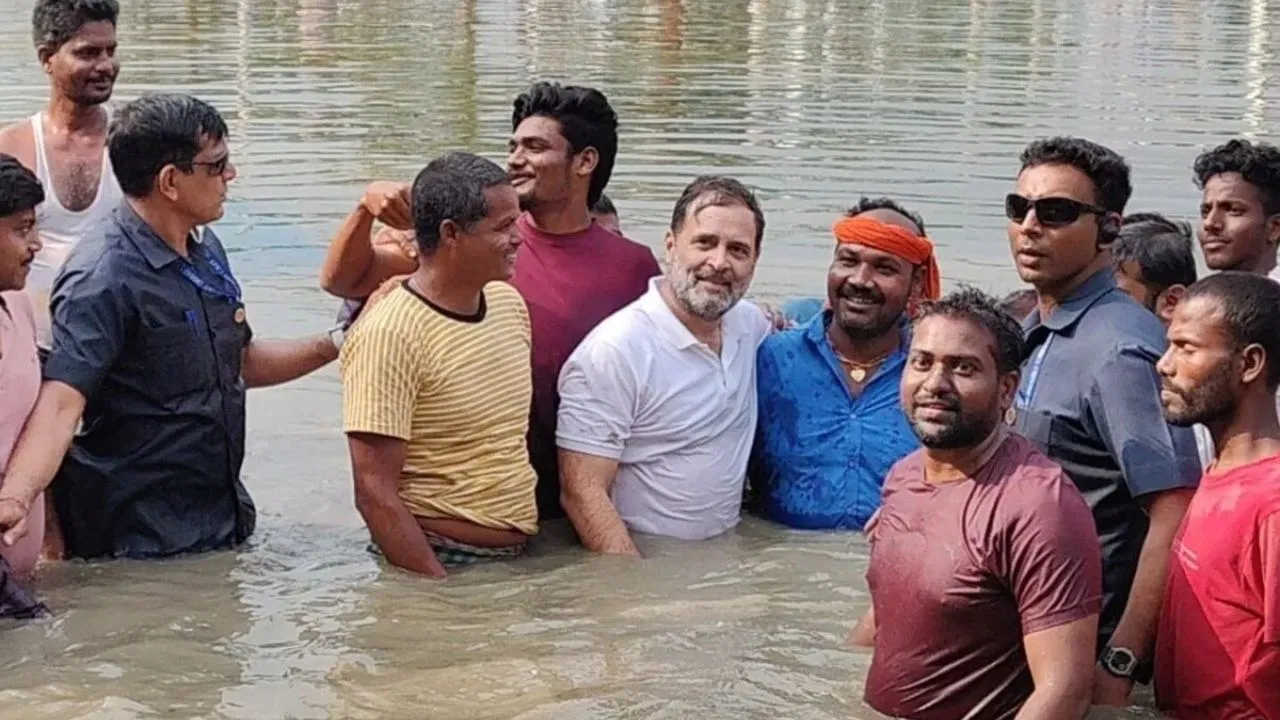 Bihar-Election-2025-Begusarai-Result: जहां राहुल गांधी ने तालब में उतरकर पकड़ी थी मछली, बिहार के उस विधानसभा सीट का क्या है हाल? Bihar-Election-2025-Begusarai-Result: जहां राहुल गांधी ने तालब में उतरकर पकड़ी थी मछली, बिहार के उस विधानसभा सीट का क्या है हाल?
