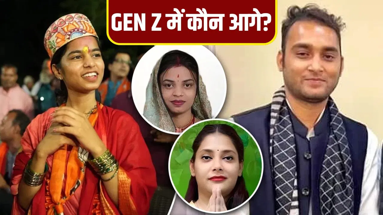 Bihar Vidhan Sabha Chunav gen-z-candidates Result 2025: बिहार विधानसभा चुनाव में Gen Z उम्मीदवारों में कौन आगे-कौन पीछे? Bihar Vidhan Sabha Chunav gen-z-candidates Result 2025: बिहार विधानसभा चुनाव में Gen Z उम्मीदवारों में कौन आगे-कौन पीछे?