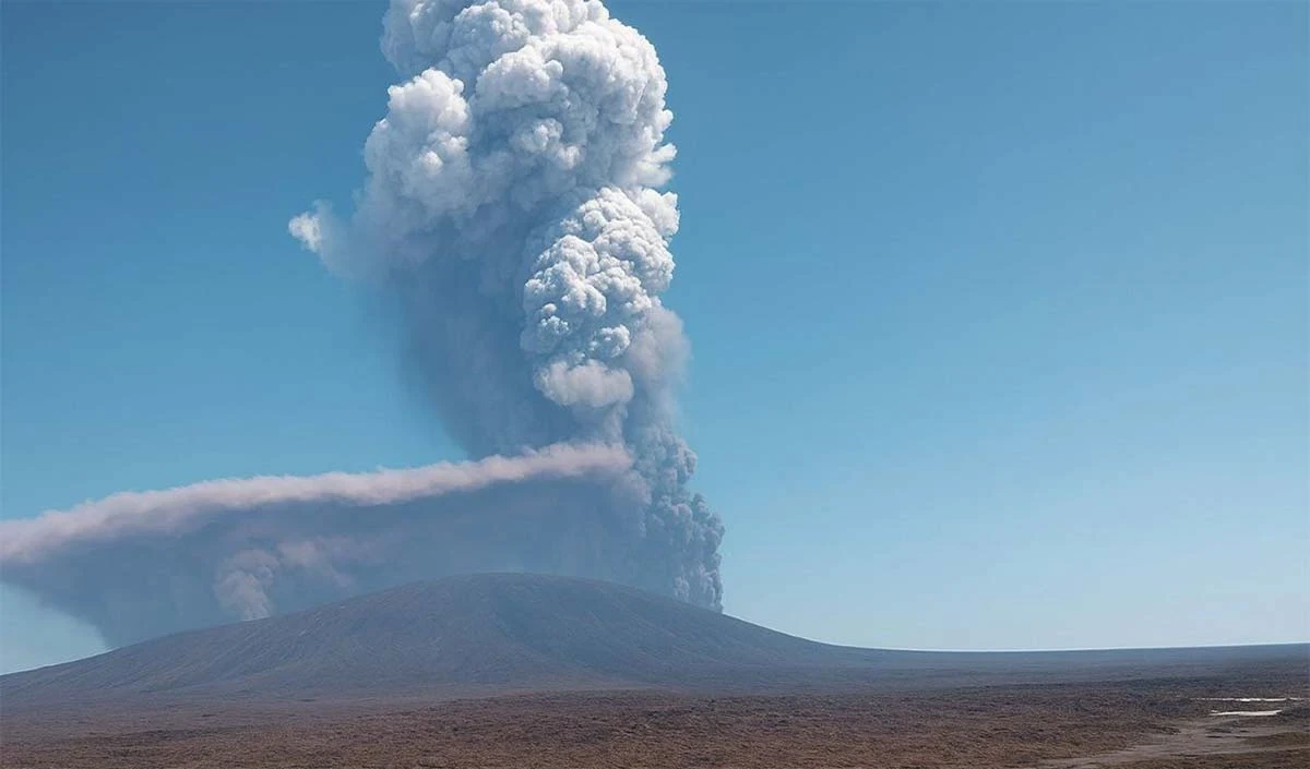 Ethiopia: ज्वालामुखी से राख और धुएं के गुबार निकलने की दर में कमी आई Ethiopia: ज्वालामुखी से राख और धुएं के गुबार निकलने की दर में कमी आई