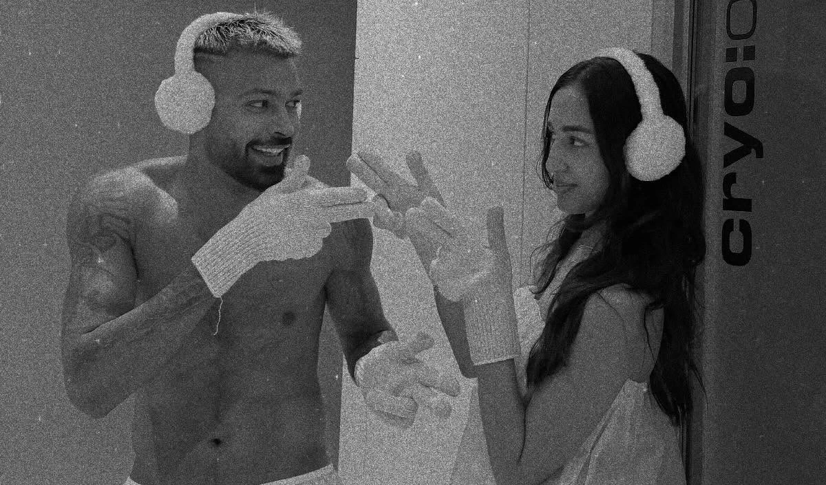 Hardik Pandya ने Mahieka Sharma संग शेयर कीं अनदेखी रोमांटिक तस्वीरें, पोस्ट से इंटरनेट पर मचा तहलका Hardik Pandya ने Mahieka Sharma संग शेयर कीं अनदेखी रोमांटिक तस्वीरें, पोस्ट से इंटरनेट पर मचा तहलका