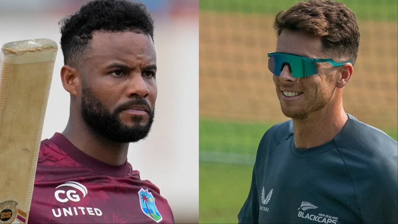 NZ vs WI, 1st ODI, LIVE Updates: लगातार दो गेंदों पर न्यूजीलैंड के गिरे 2 विकेट, हैट्रिक से चूका वेस्टइंडीज का ये गेंदबाज NZ vs WI, 1st ODI, LIVE Updates: लगातार दो गेंदों पर न्यूजीलैंड के गिरे 2 विकेट, हैट्रिक से चूका वेस्टइंडीज का ये गेंदबाज
