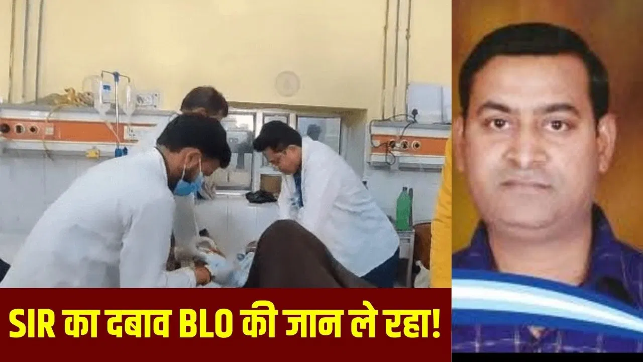 UP में जानलेवा बना SIR! अब तक 2 BLO की मौत, बरेली में ड्यूटी में गई टीचर की जान, गोंडा में खा लिया जहर UP में जानलेवा बना SIR! अब तक 2 BLO की मौत, बरेली में ड्यूटी में गई टीचर की जान, गोंडा में खा लिया जहर