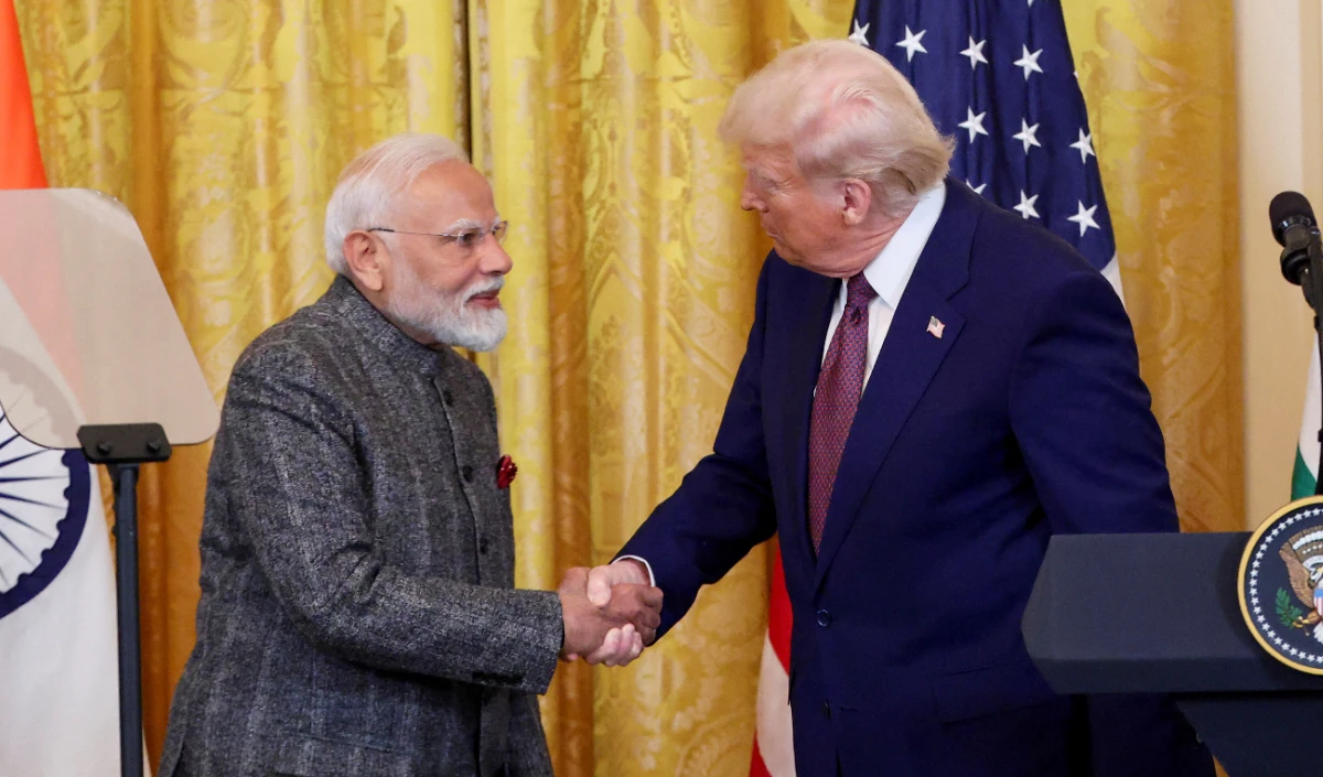 US-India Trade Deal | भारत पर लगाया 50 प्रतिशत टैरिफ घटाएगा अमेरिका? ट्रंप ने दिए भारत के खिलाफ टैरिफ घटाने के संकेत US-India Trade Deal | भारत पर लगाया 50 प्रतिशत टैरिफ घटाएगा अमेरिका? ट्रंप ने दिए भारत के खिलाफ टैरिफ घटाने के संकेत