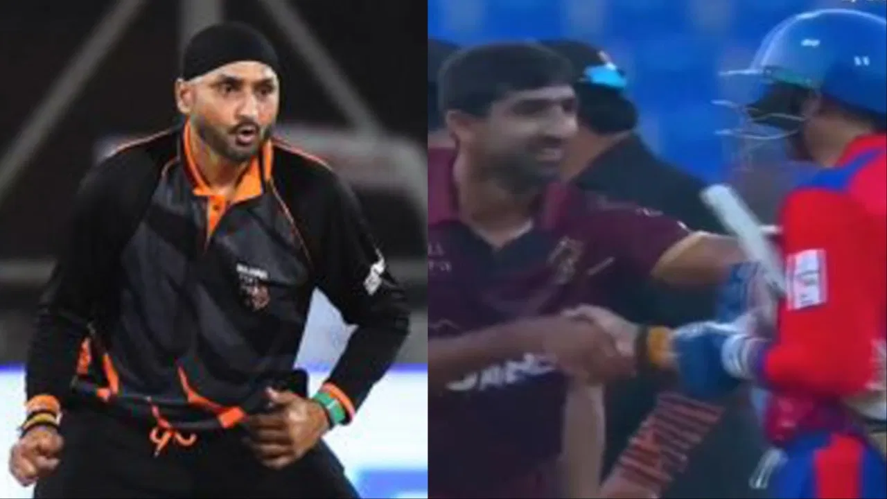 VIDEO: हरभजन सिंह तो अपने ही फैसले के खिलाफ हो गए, पाकिस्तानी क्रिकेटर से मिलाया हाथ VIDEO: हरभजन सिंह तो अपने ही फैसले के खिलाफ हो गए, पाकिस्तानी क्रिकेटर से मिलाया हाथ