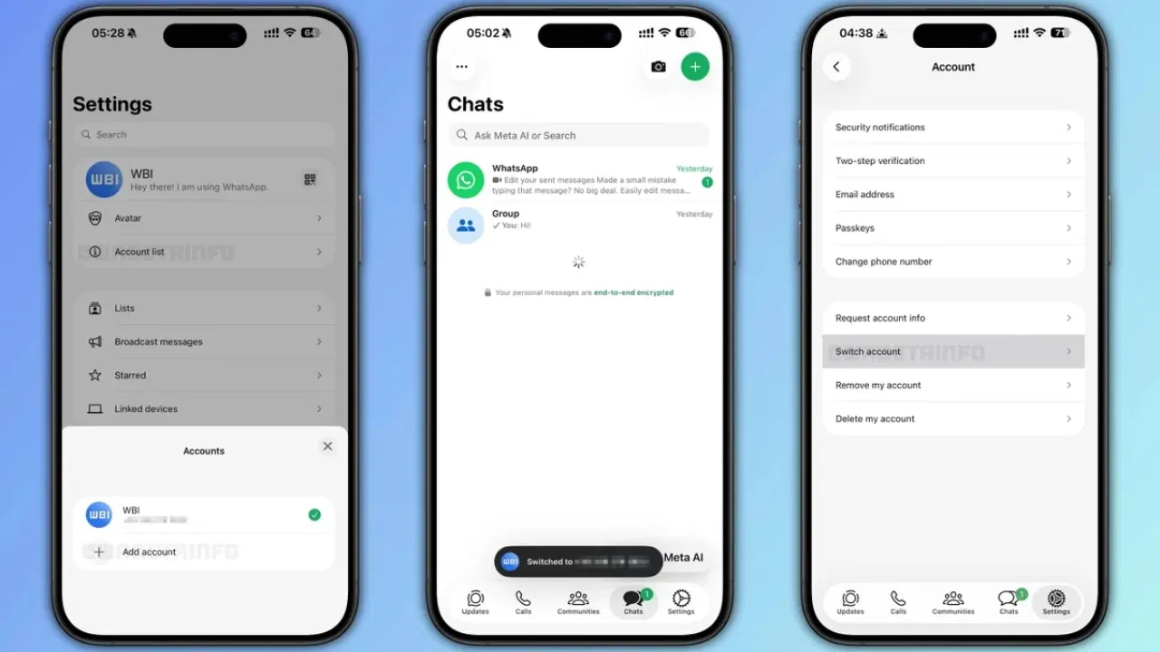 WhatsApp का बड़ा धमाका: अब एक ही फोन में चलेंगे कई अकाउंट, आने वाला है नया फीचर WhatsApp का बड़ा धमाका: अब एक ही फोन में चलेंगे कई अकाउंट, आने वाला है नया फीचर