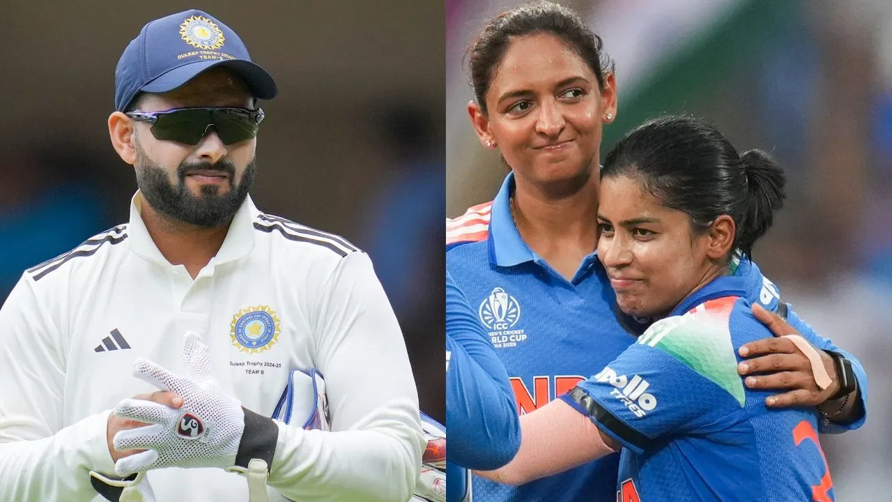 Women’s World Cup 2025 Final: ऋषभ पंत ने महिला टीम को दिया स्पेशल मैसेज, ऐसे बढ़ाया हौसला, देखें Video Women's World Cup 2025 Final: ऋषभ पंत ने महिला टीम को दिया स्पेशल मैसेज, ऐसे बढ़ाया हौसला, देखें Video