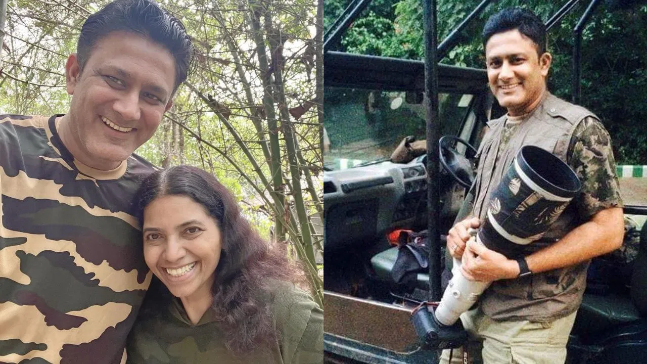 अनिल कुंबले ने पत्नी संग किया काजीरंगा नेशनल पार्क का दौरा, जमकर लिया फोटोग्राफी का मजा अनिल कुंबले ने पत्नी संग किया काजीरंगा नेशनल पार्क का दौरा, जमकर लिया फोटोग्राफी का मजा