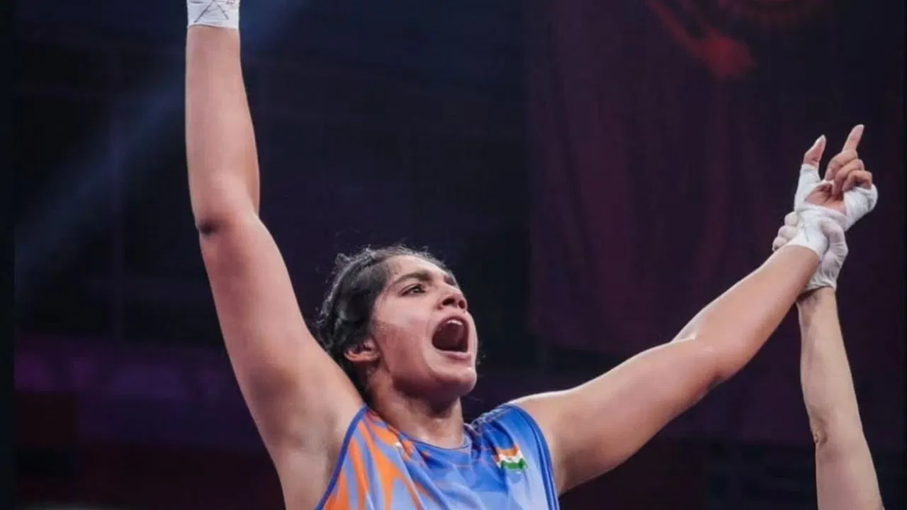 अब चैन से सो पाऊंगी… नूपुर श्योराण ने पूरा किया अपना वादा, जीत लिया गोल्ड मेडल अब चैन से सो पाऊंगी... नूपुर श्योराण ने पूरा किया अपना वादा, जीत लिया गोल्ड मेडल