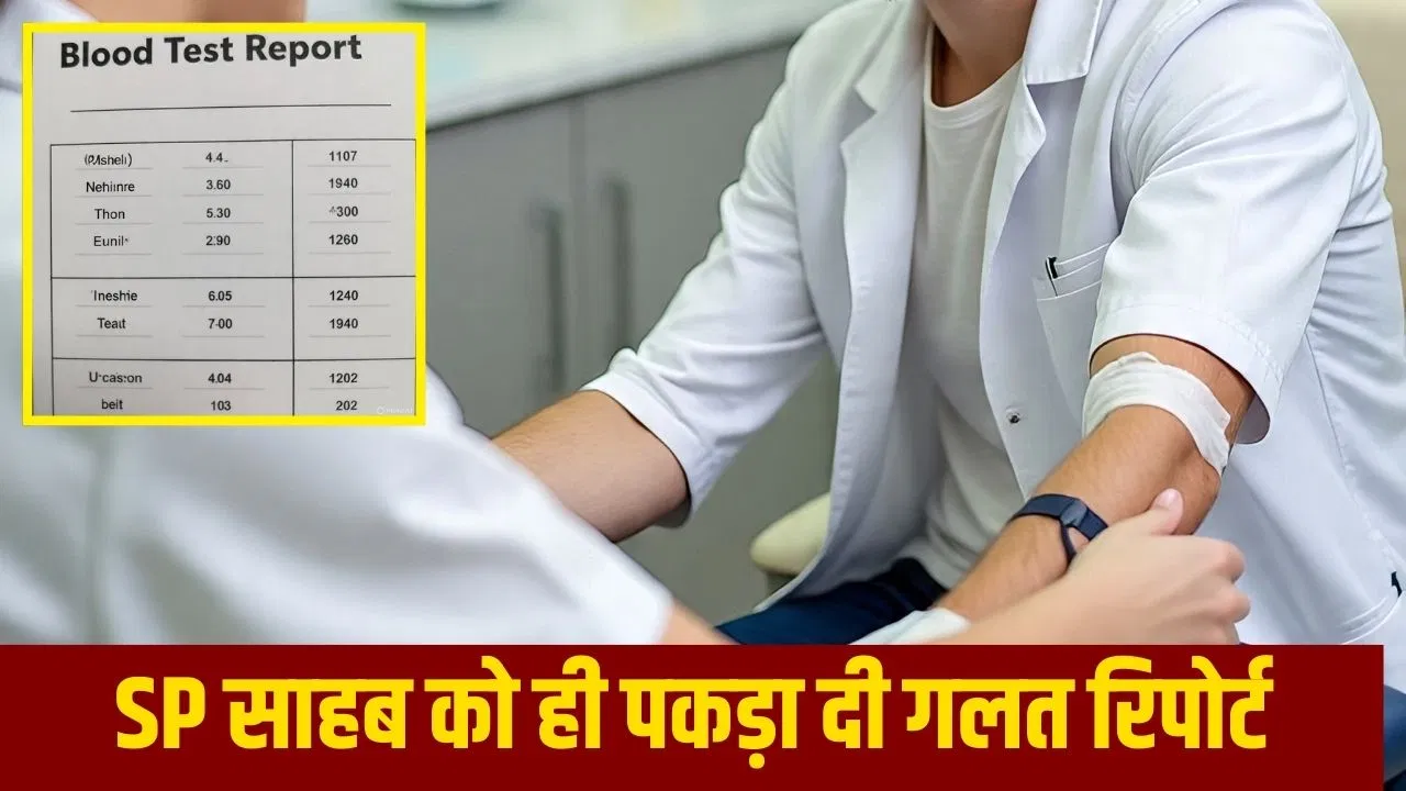 अयोध्या में एक बड़ा पैथ लैब सील, SP के ब्लड टेस्ट में ही कर दिया खेल; रिपोर्ट देख CMO ने की कार्रवाई अयोध्या में एक बड़ा पैथ लैब सील, SP के ब्लड टेस्ट में ही कर दिया खेल; रिपोर्ट देख CMO ने की कार्रवाई