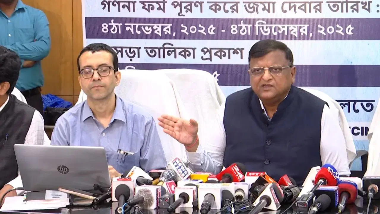 काम आसान नहीं… बंगाल के CEO ने SIR के बीच की BLO की सराहना, दबाव से हुई मौतों पर मांगी रिपोर्ट काम आसान नहीं... बंगाल के CEO ने SIR के बीच की BLO की सराहना, दबाव से हुई मौतों पर मांगी रिपोर्ट