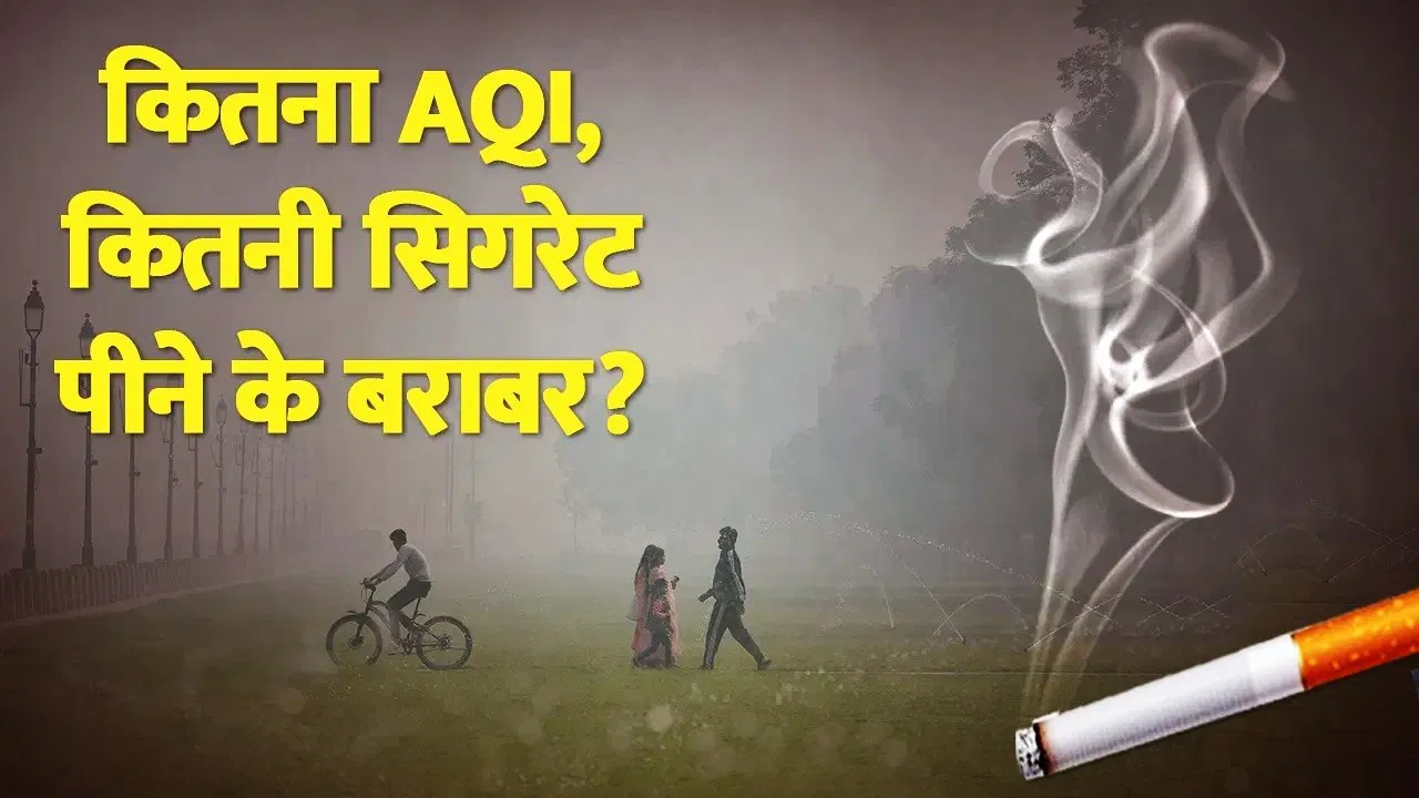 दिल्ली की हवा में 20 सिगरेट पीने जितना जहर, कैसे समझें अपने शहर का हाल? दिल्ली की हवा में 20 सिगरेट पीने जितना जहर, कैसे समझें अपने शहर का हाल?