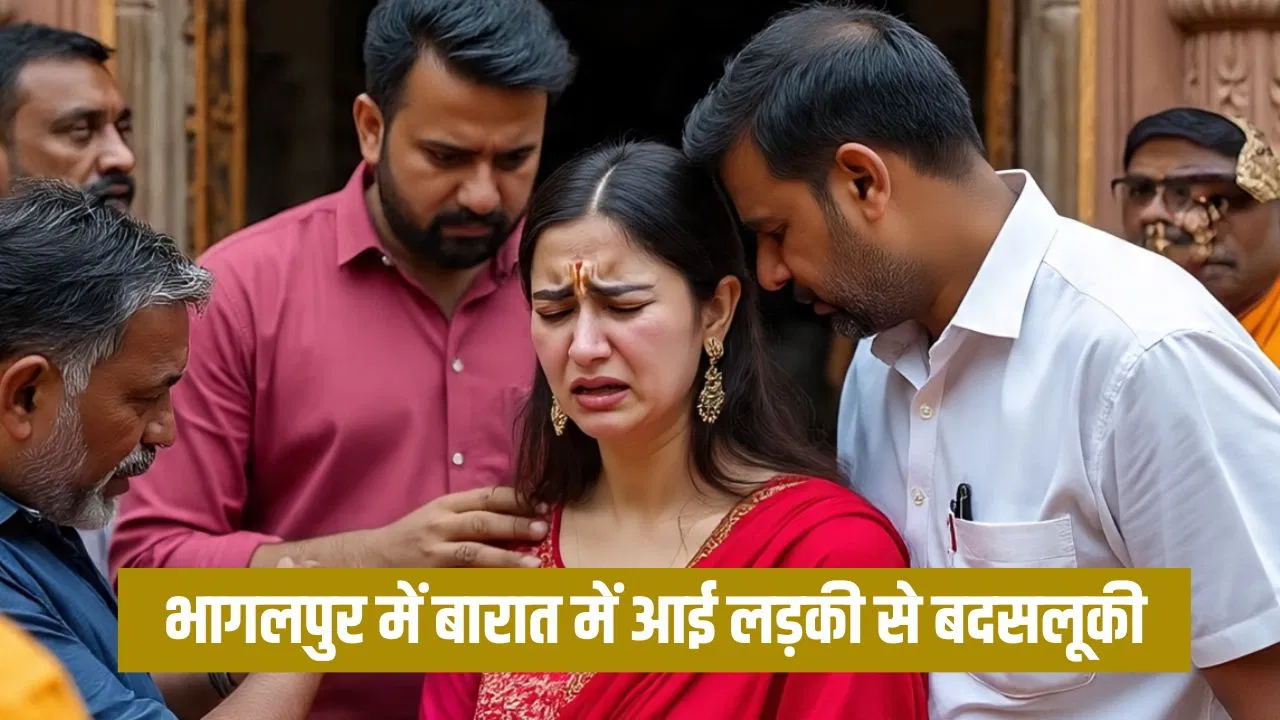 मंदिर में माथा टेकने पहुंचा दूल्हा, साथ में थे बाराती… तभी किसी ने खींच दिया लड़की का दुपट्टा, आपस में भिड़ गए दो गुट मंदिर में माथा टेकने पहुंचा दूल्हा, साथ में थे बाराती... तभी किसी ने खींच दिया लड़की का दुपट्टा, आपस में भिड़ गए दो गुट
