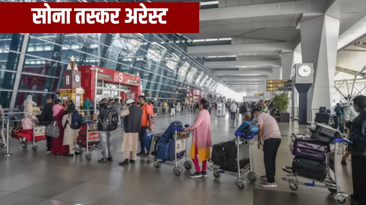 मशीन के पुर्जों में छिपाकर सिंगापुर से भारत ला रहा था 1.2 kg सोना, दिल्ली एयरपोर्ट पर यात्री अरेस्ट मशीन के पुर्जों में छिपाकर सिंगापुर से भारत ला रहा था 1.2 kg सोना, दिल्ली एयरपोर्ट पर यात्री अरेस्ट
