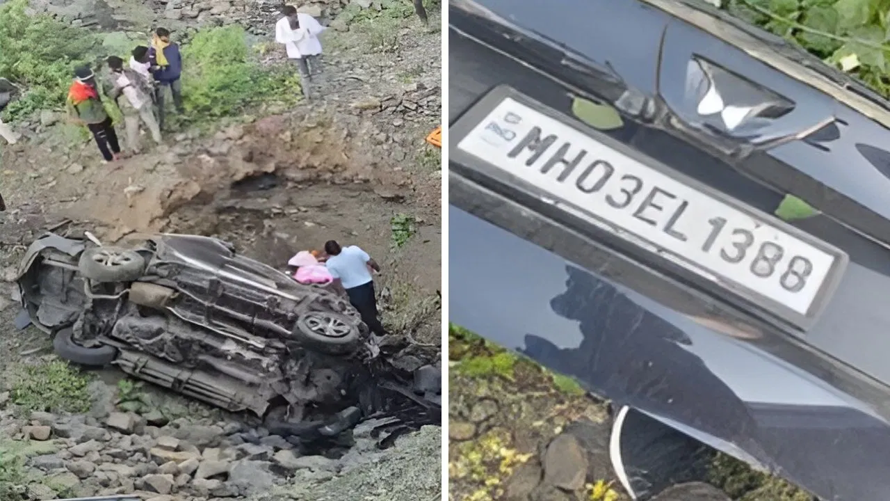 रतलाम: दिल्ली-मुंबई एक्सप्रेसवे पर दर्दनाक हादसा, रेलिंग तोड़ते हुए खाई में गिरी कार, पांच लोगों की मौत रतलाम: दिल्ली-मुंबई एक्सप्रेसवे पर दर्दनाक हादसा, रेलिंग तोड़ते हुए खाई में गिरी कार, पांच लोगों की मौत