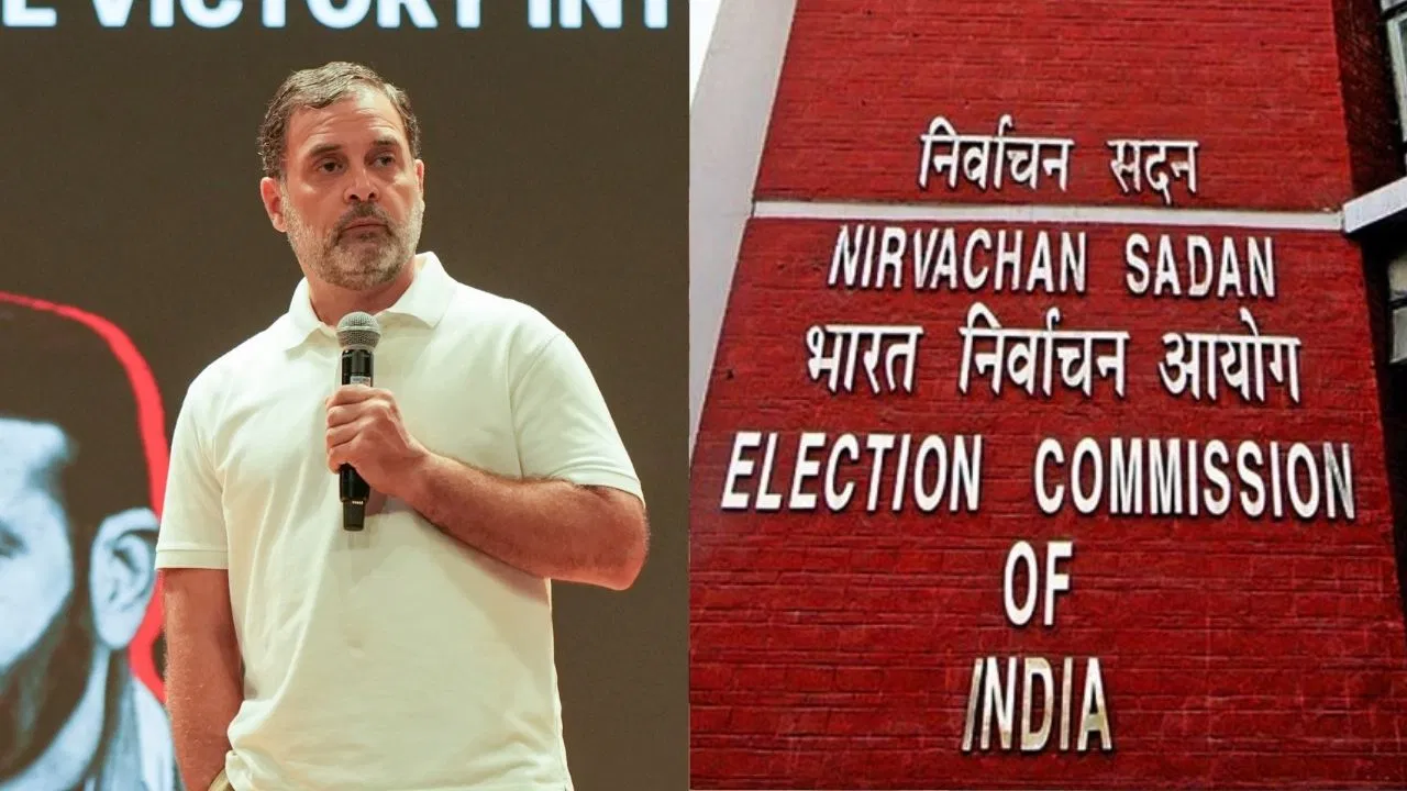 राहुल गांधी ने लगाया हरियाणा में वोट चोरी आरोप, आया चुनाव आयोग का जवाब राहुल गांधी ने लगाया हरियाणा में वोट चोरी आरोप, आया चुनाव आयोग का जवाब