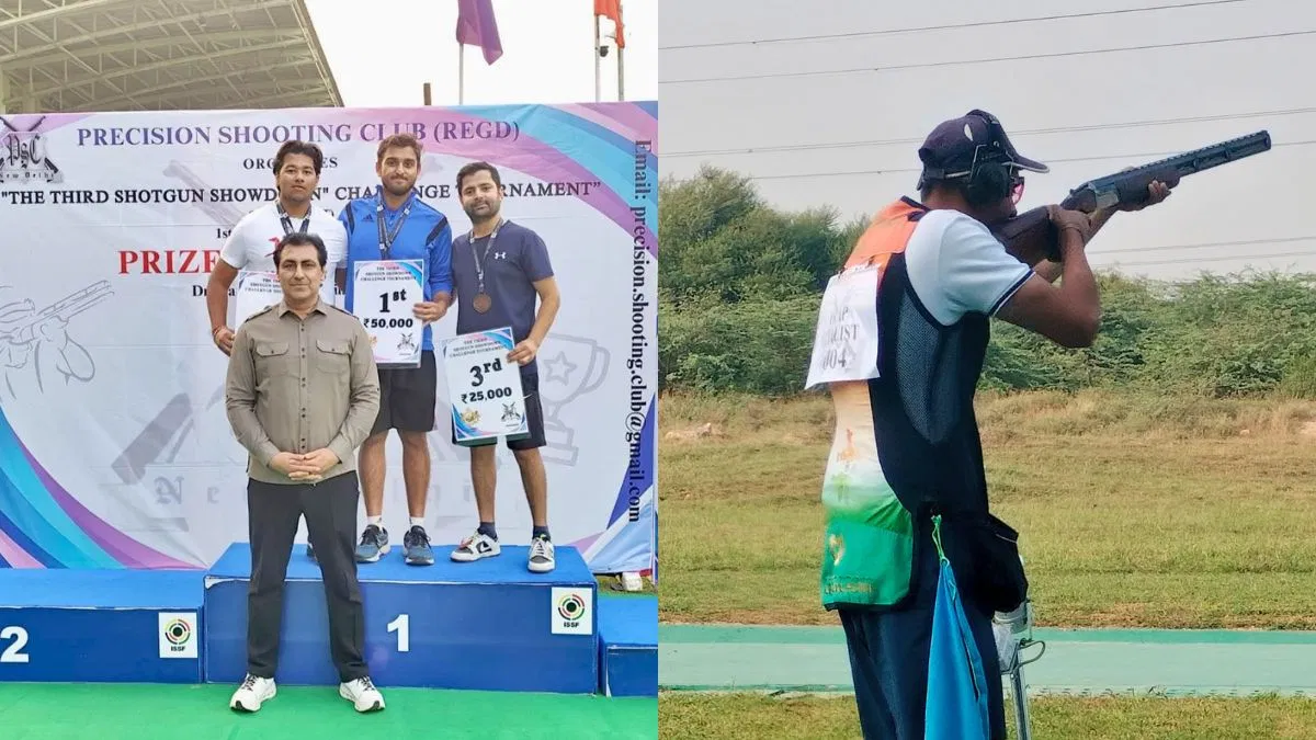 शपथ भारद्वाज ने रोमांचक ‘थर्ड शॉटगन शोडाउन चैलेंज’ में जीत की हासिल, देशभर के 100 निशानेबाजों ने लिया था हिस्सा शपथ भारद्वाज ने रोमांचक 'थर्ड शॉटगन शोडाउन चैलेंज' में जीत की हासिल, देशभर के 100 निशानेबाजों ने लिया था हिस्सा
