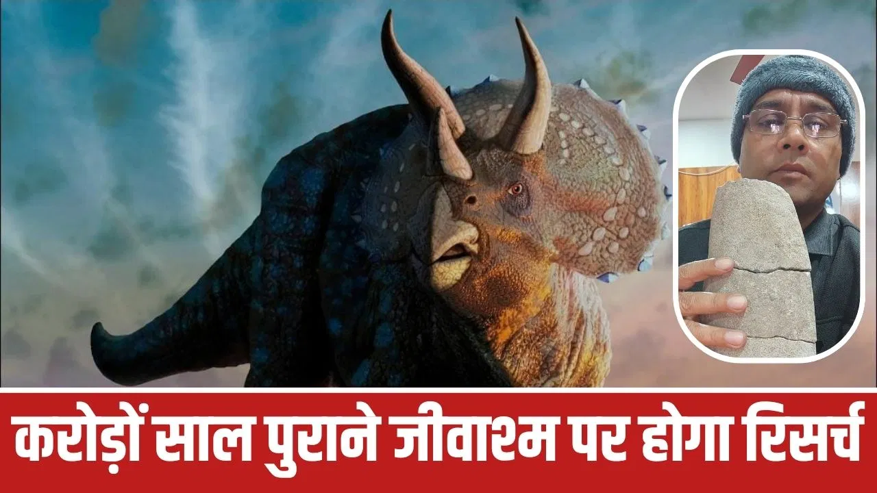 सहारनपुर की जमीन में दफन था डायनासोर का सींग! नदी किनारे खुदाई करके निकाला गया; सहारनपुर की जमीन में दफन था डायनासोर का सींग! नदी किनारे खुदाई करके निकाला गया;