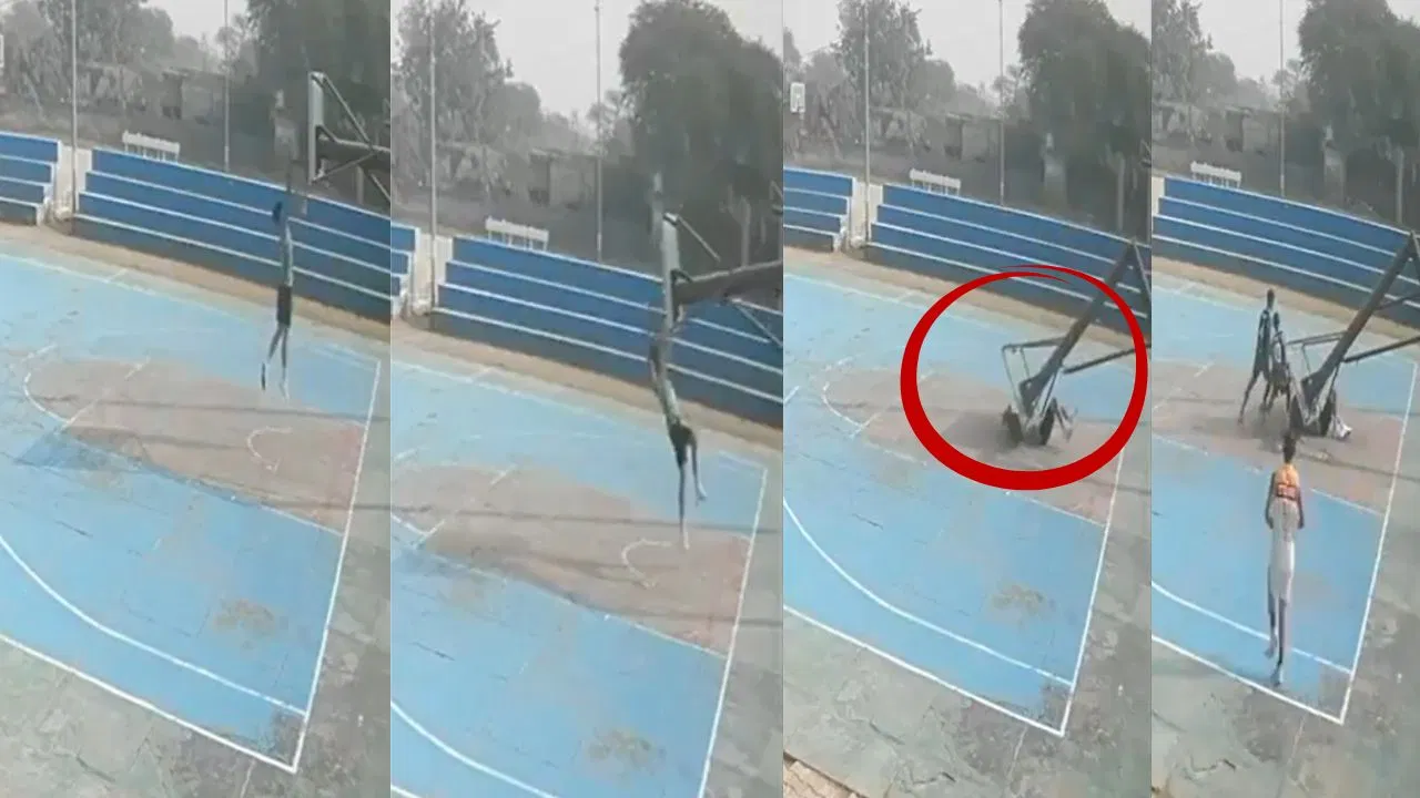 हरियाणा के रोहतक में हादसा, बास्केटबॉल पोल गिरने से खिलाड़ी की मौत, सरकार पर बरसे कांग्रेस सांसद, लगाया लापरवाही का आरोप हरियाणा के रोहतक में हादसा, बास्केटबॉल पोल गिरने से खिलाड़ी की मौत, सरकार पर बरसे कांग्रेस सांसद, लगाया लापरवाही का आरोप