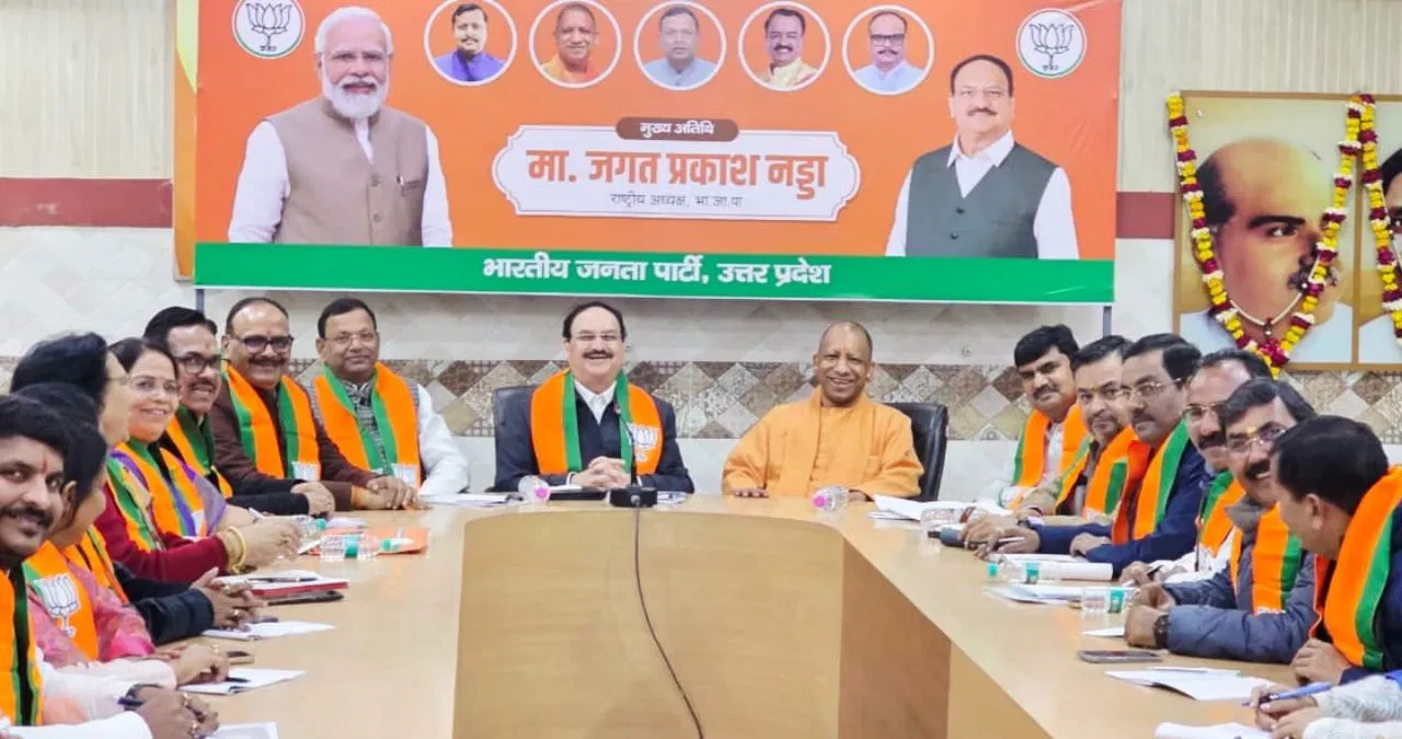 ‘2027 की जीत के लिए SIR अभियान में झोंकनी होगी ताकत’, जेपी नड्डा ने UP जीत का दिया मंत्र, CM योगी ने दी सख्त हिदायत '2027 की जीत के लिए SIR अभियान में झोंकनी होगी ताकत', जेपी नड्डा ने UP जीत का दिया मंत्र, CM योगी ने दी सख्त हिदायत