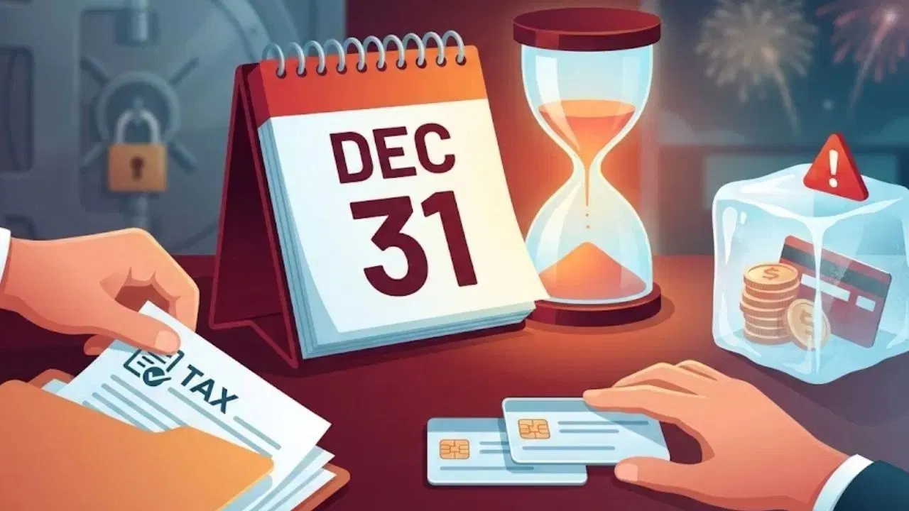 31st December Alert: टैक्स, PAN और पैसा, इन कामों के लिए आज है आखिरी मौका 31st December Alert: टैक्स, PAN और पैसा, इन कामों के लिए आज है आखिरी मौका