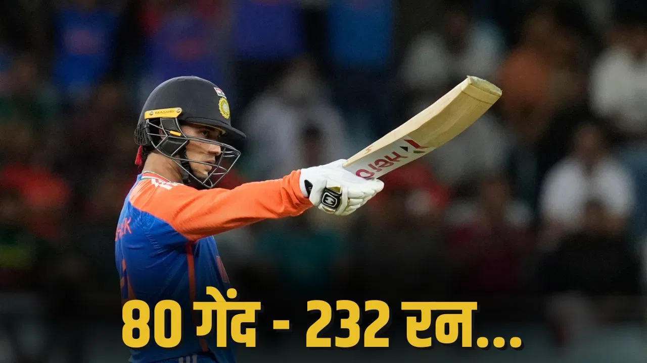 80 गेंदों पर 232 रन… सैयद मुश्ताक अली ट्रॉफी में अभिषेक शर्मा का तूफान, जमकर बरसा रहे छक्के 80 गेंदों पर 232 रन... सैयद मुश्ताक अली ट्रॉफी में अभिषेक शर्मा का तूफान, जमकर बरसा रहे छक्के