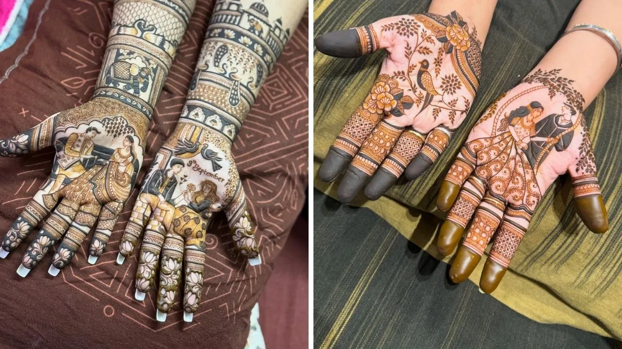 Engagement Mehndi Designs: सगाई है तो लगाएं मेहंदी के ये डिजाइन, पिया भी करने लगेंगे तारीफ Engagement Mehndi Designs: सगाई है तो लगाएं मेहंदी के ये डिजाइन, पिया भी करने लगेंगे तारीफ