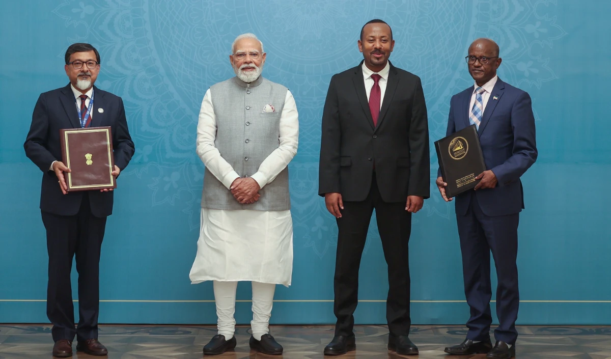 Ethiopia ने PM Narendra Modi को अपने सर्वोच्च सम्मान से नवाजा Ethiopia ने PM Narendra Modi को अपने सर्वोच्च सम्मान से नवाजा