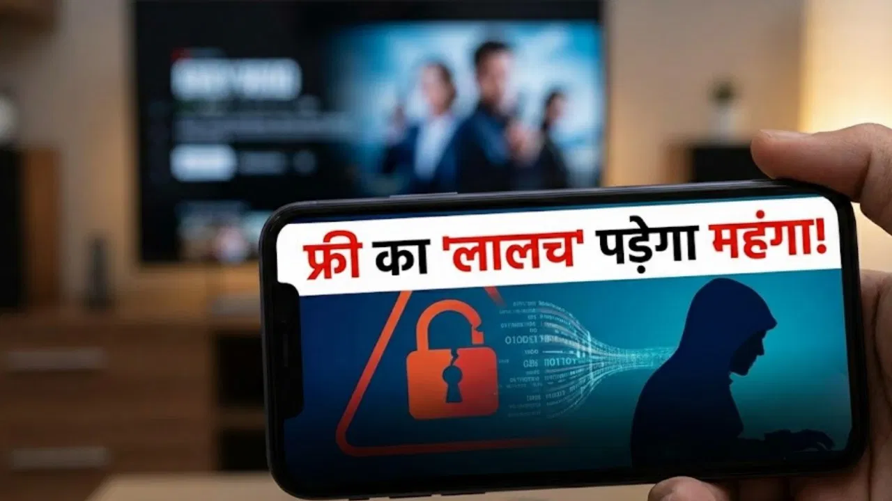Free Movie का ‘लालच’ पड़ेगा महंगा! सरकार की चेतावनी- डेटा चुरा सकते हैं ये ऐप्स Free Movie का 'लालच' पड़ेगा महंगा! सरकार की चेतावनी- डेटा चुरा सकते हैं ये ऐप्स