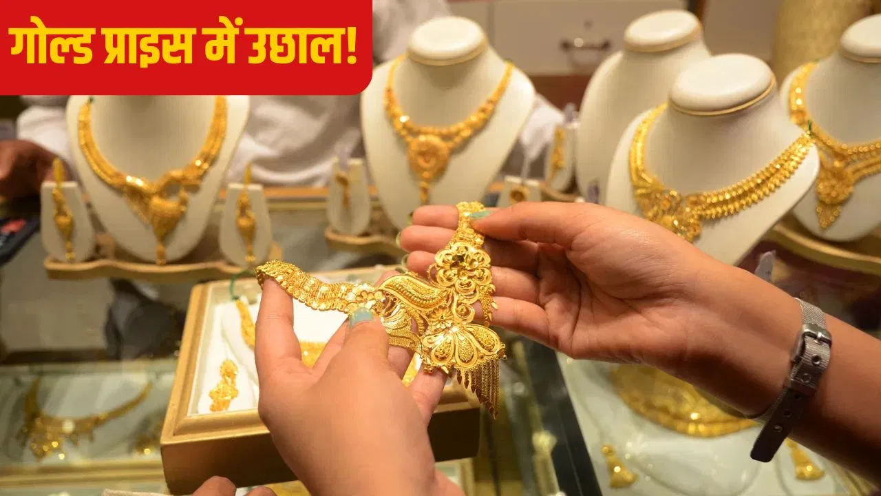 Gold-Silver Price Today: फिर चमका सोना, जानें आपके शहर में कितना महंगा हुआ 10 ग्राम गोल्ड Gold-Silver Price Today: फिर चमका सोना, जानें आपके शहर में कितना महंगा हुआ 10 ग्राम गोल्ड