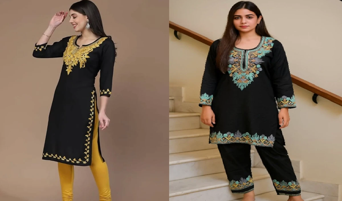 Kashmiri Kurti Designs: ट्रेंड अलर्ट! विंटर सीजन में कश्मीरी कुर्तियां बनीं पहली पसंद, कॉलेज से ऑफिस तक छाएंगे ये नए स्टाइल्स Kashmiri Kurti Designs: ट्रेंड अलर्ट! विंटर सीजन में कश्मीरी कुर्तियां बनीं पहली पसंद, कॉलेज से ऑफिस तक छाएंगे ये नए स्टाइल्स