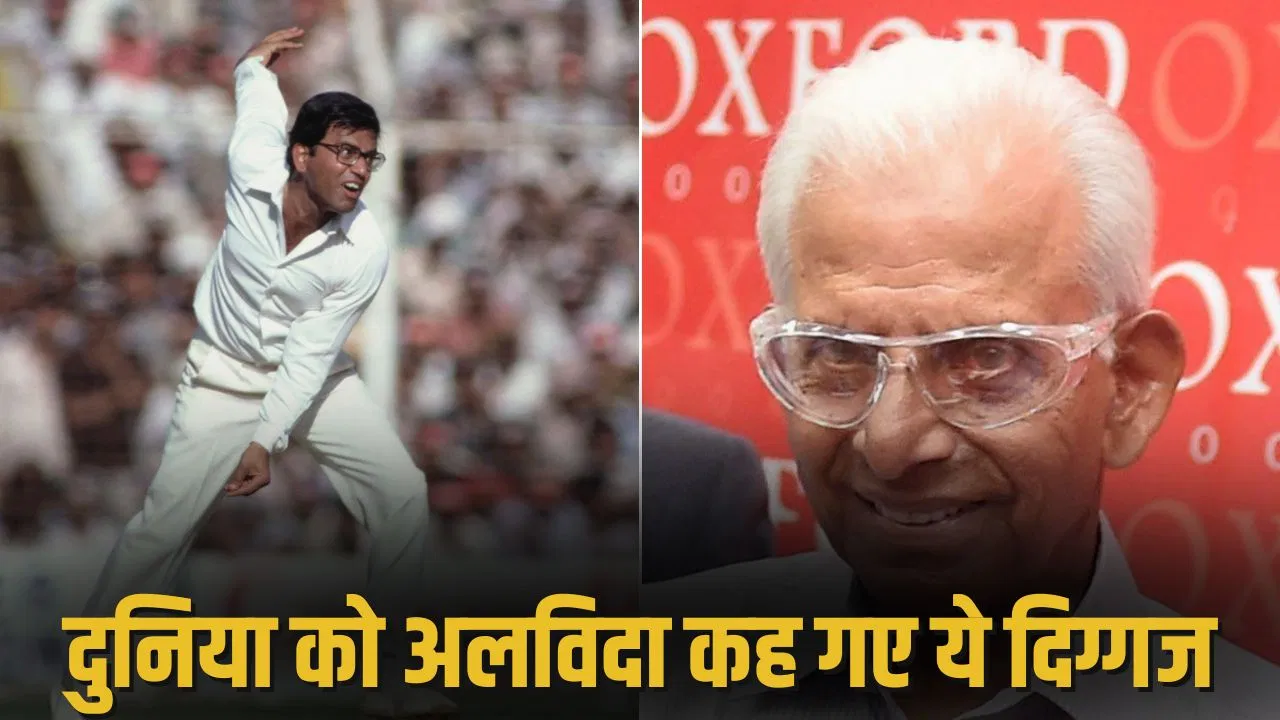 Year ender 2025: दिलीप दोशी से लेकर पद्माकर शिवलकर तक, क्रिकेट जगत ने खो दिए ये अनमोल रतन Year ender 2025: दिलीप दोशी से लेकर पद्माकर शिवलकर तक, क्रिकेट जगत ने खो दिए ये अनमोल रतन