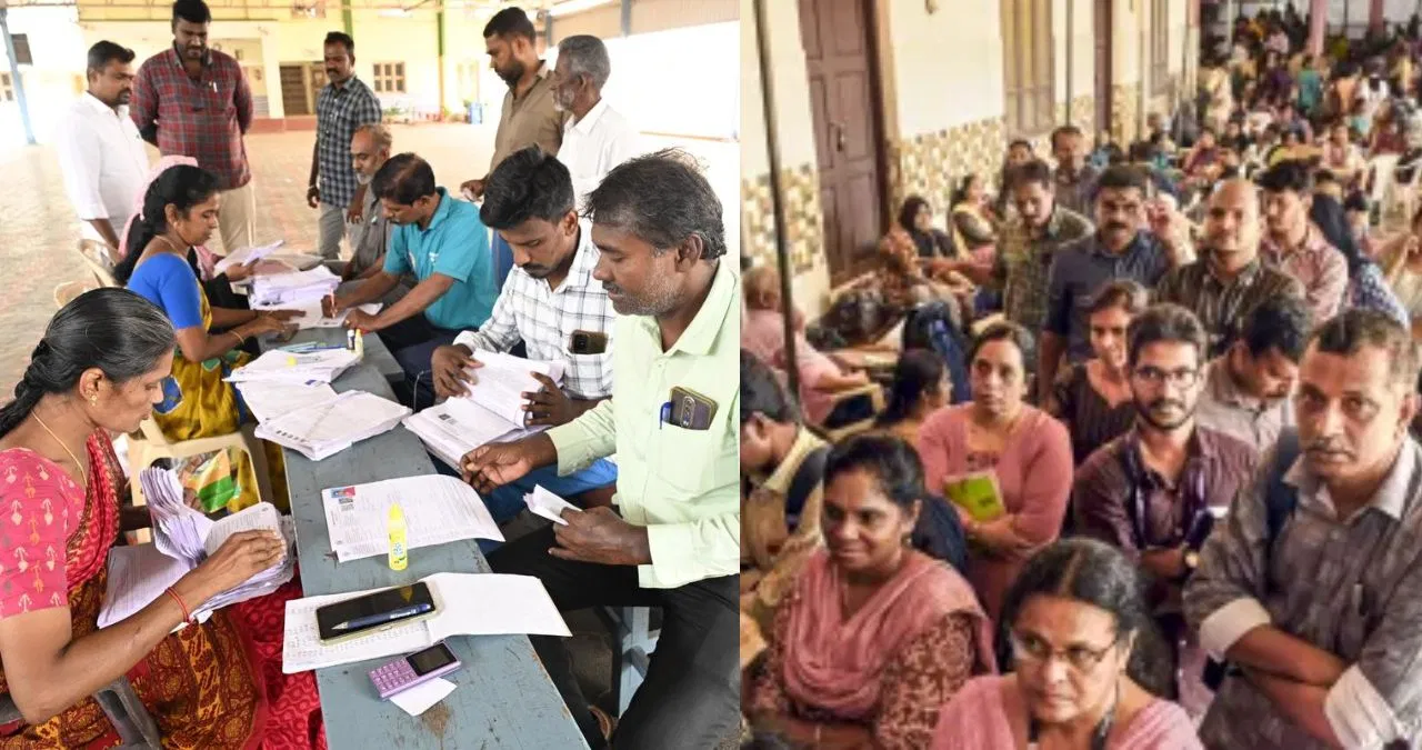 असम में चुनाव से पहले ECI का बड़ा एक्शन, SR में कटे 10.56 लाख नाम, अब D-वोटर क्यों नहीं डाल पाएंगे वोट? असम में चुनाव से पहले ECI का बड़ा एक्शन, SR में कटे 10.56 लाख नाम, अब D-वोटर क्यों नहीं डाल पाएंगे वोट?