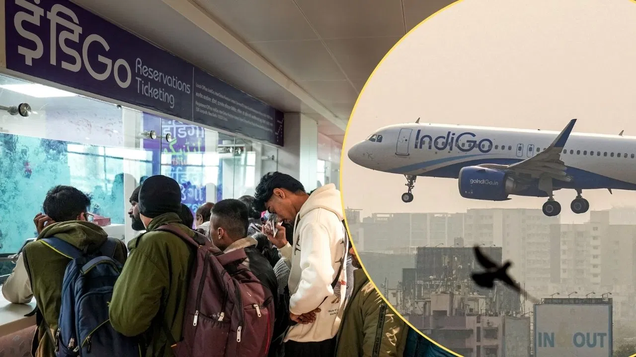 इंडिगो का नया अपडेट: 95% नेटवर्क बहाल, यात्रियों को मिलेगा रिफंड इंडिगो का नया अपडेट: 95% नेटवर्क बहाल, यात्रियों को मिलेगा रिफंड