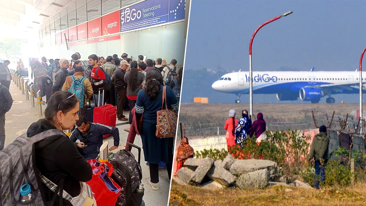 एयरपोर्ट पर जिल्लत झेल चुके लोगों को 10,000 रुपये का ट्रैवल वाउचर दे रहा IndiGo, लेकिन इसमें भी गणित एयरपोर्ट पर जिल्लत झेल चुके लोगों को 10,000 रुपये का ट्रैवल वाउचर दे रहा IndiGo, लेकिन इसमें भी गणित