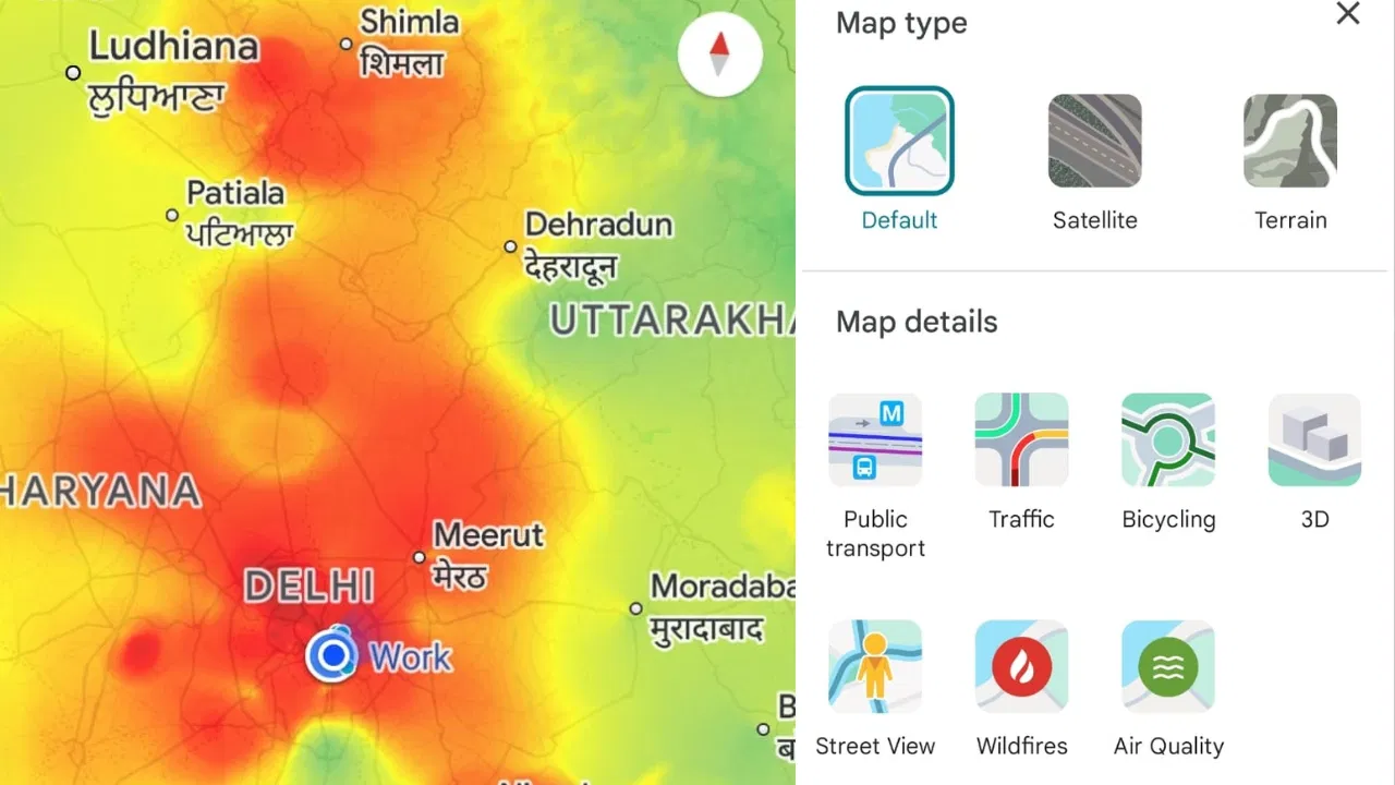 ऐसे चेक करें अपने एरिया का रियल-टाइम AQI, बहुत आसान है तरीका ऐसे चेक करें अपने एरिया का रियल-टाइम AQI, बहुत आसान है तरीका