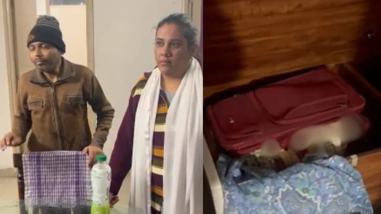 गाजियाबाद की सोसाइटी में मर्डर, बकाया किराया मांगने पर मकान मालकिन को मारा, शव को काटकर सूटकेस में छिपाया गाजियाबाद की सोसाइटी में मर्डर, बकाया किराया मांगने पर मकान मालकिन को मारा, शव को काटकर सूटकेस में छिपाया
