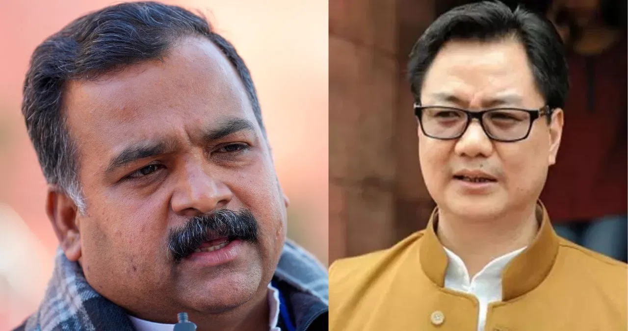‘झूठ क्यों बोल रहे हैं मंत्री जी?’ कांग्रेस ने संसद की कार्यवाही पर उठाए सवाल, किरण रिजिजू पर साधा निशाना 'झूठ क्यों बोल रहे हैं मंत्री जी?' कांग्रेस ने संसद की कार्यवाही पर उठाए सवाल, किरण रिजिजू पर साधा निशाना