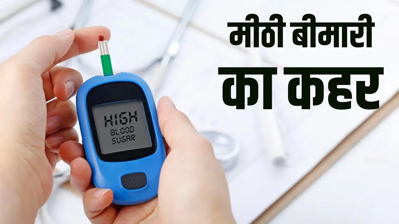 डायबिटीज से हर 9 सेकंड में हुई 1 मौत, 2050 तक चपेट में आएगी दुनिया की 13% आबादी… भारत पर भी बड़ा खतरा डायबिटीज से हर 9 सेकंड में हुई 1 मौत, 2050 तक चपेट में आएगी दुनिया की 13% आबादी... भारत पर भी बड़ा खतरा