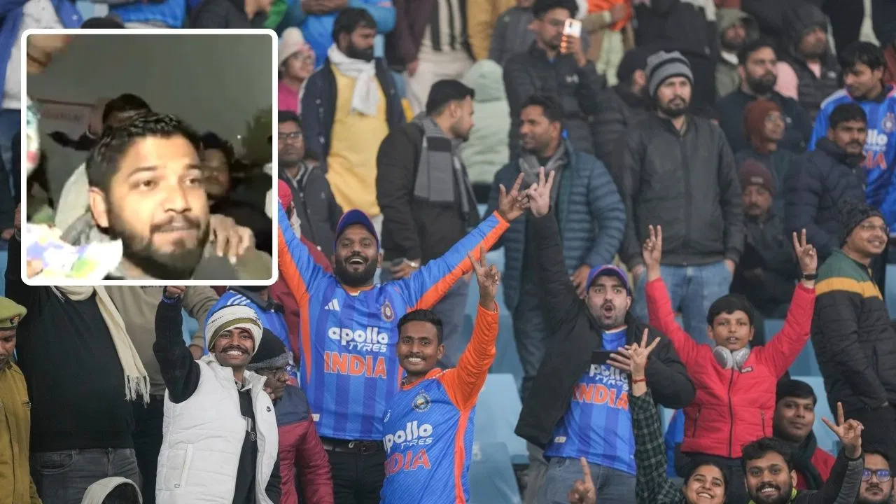 ‘तीन बोरी गेहूं बेचकर खरीदा था टिकट…’ कोहरे के कारण रद्द हुआ भारत का टी-20 मैच; फैन हुआ नाराज 'तीन बोरी गेहूं बेचकर खरीदा था टिकट...' कोहरे के कारण रद्द हुआ भारत का टी-20 मैच; फैन हुआ नाराज