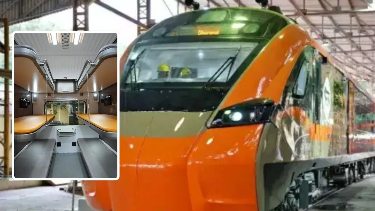 दिल्ली-पटना का सफर अब और तेज! 16 कोच-160 kmph रफ्तार… इस महीने के आखिर तक दौड़ने लगेगी स्लीपर वंदे भारत ट्रेन दिल्ली-पटना का सफर अब और तेज! 16 कोच-160 kmph रफ्तार... इस महीने के आखिर तक दौड़ने लगेगी स्लीपर वंदे भारत ट्रेन