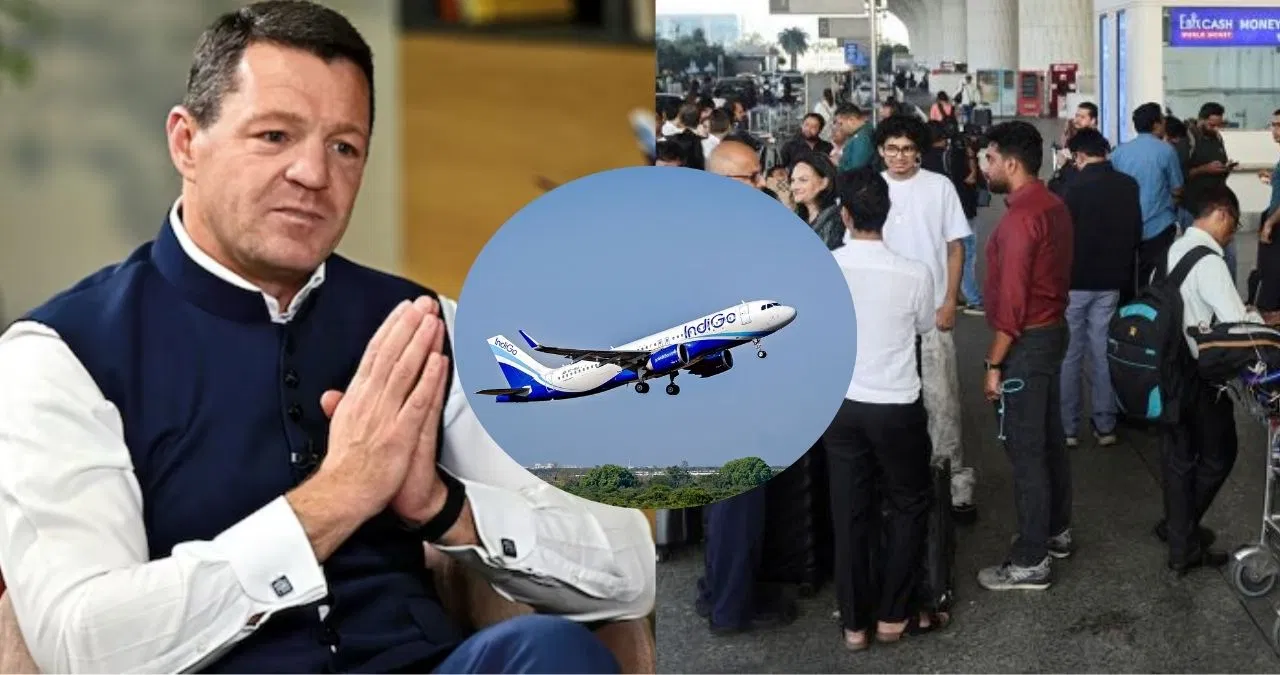 नोटिस मिलते ही कर्मचारियों के बीच पहुंचे इंडिगो के CEO, बोले- कुछ दिन बहुत मुश्किल भरे नोटिस मिलते ही कर्मचारियों के बीच पहुंचे इंडिगो के CEO, बोले- कुछ दिन बहुत मुश्किल भरे