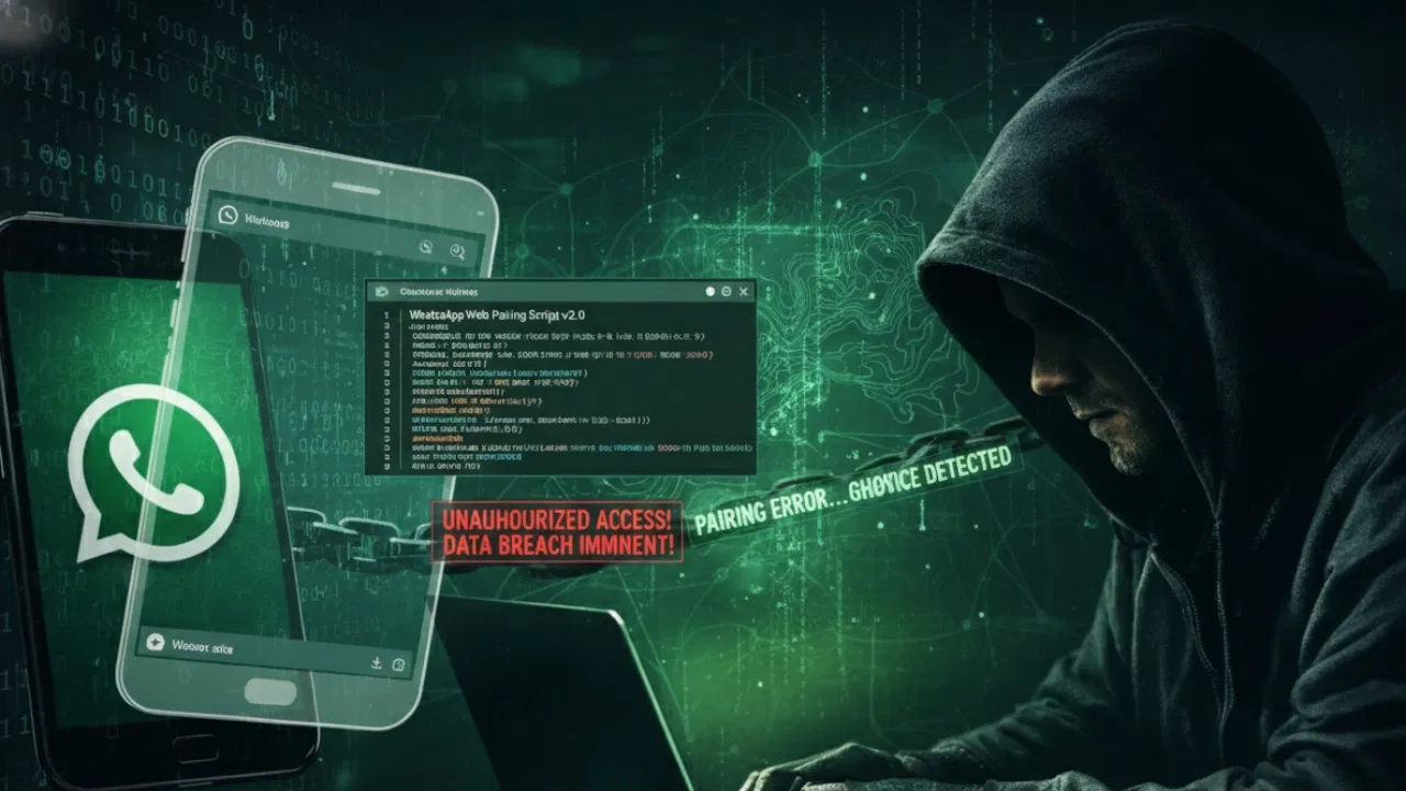 बिना OTP और पासवर्ड के कैसे हैक हो रहा WhatsApp? सामने आया GhostPairing Scam बिना OTP और पासवर्ड के कैसे हैक हो रहा WhatsApp? सामने आया GhostPairing Scam