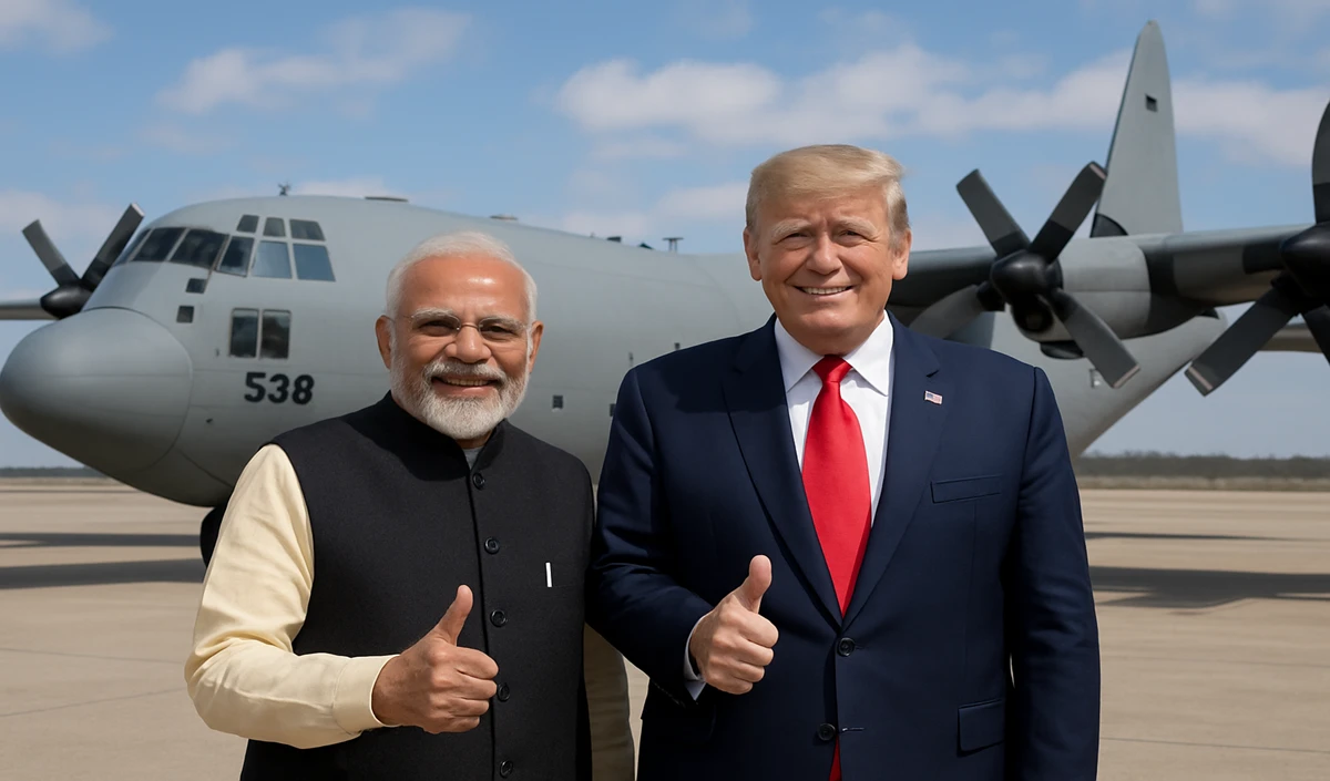 भारत-अमेरिका के बीच हो गई बड़ी डील, C-130 सुपर हर्क्यूलिस विमान के लिए रखी गई MRO की नींव भारत-अमेरिका के बीच हो गई बड़ी डील, C-130 सुपर हर्क्यूलिस विमान के लिए रखी गई MRO की नींव