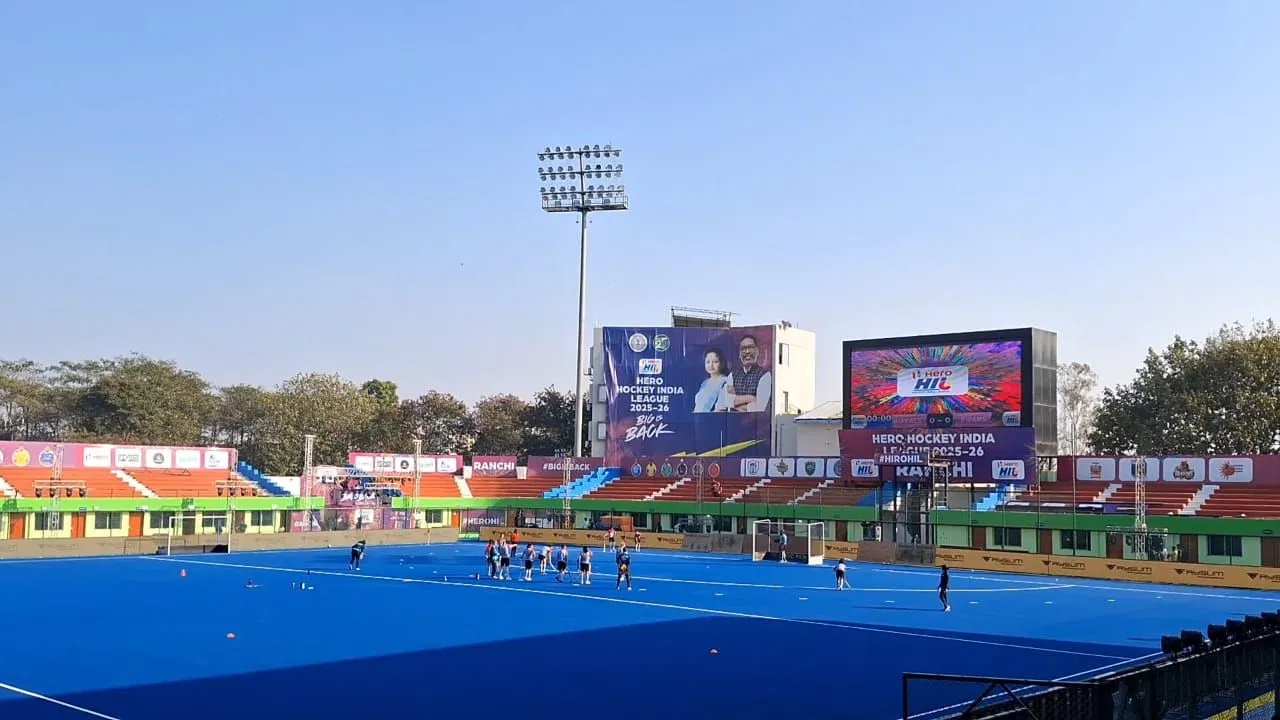 रांची में ‘हॉकी का महाकुंभ’, ग्रैंड ओपनिंग से साथ होगा टूर्नामेंट का आगाज, 4 टीमों के बीच टक्कर रांची में 'हॉकी का महाकुंभ', ग्रैंड ओपनिंग से साथ होगा टूर्नामेंट का आगाज, 4 टीमों के बीच टक्कर