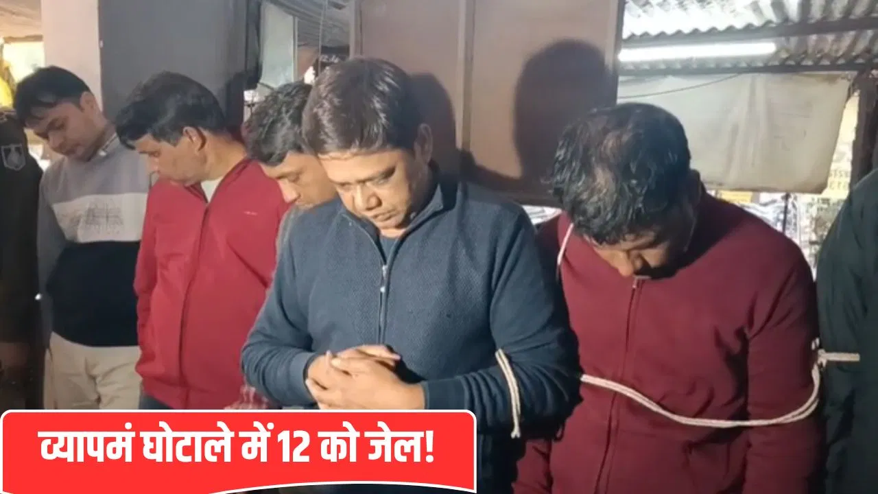व्यापमं घोटाले में 12 ‘मुन्ना भाई’ को पांचपांच साल की जेल, इंदौर CBI कोर्ट ने सुनाया फैसला व्यापमं घोटाले में 12 'मुन्ना भाई' को पांचपांच साल की जेल, इंदौर CBI कोर्ट ने सुनाया फैसला