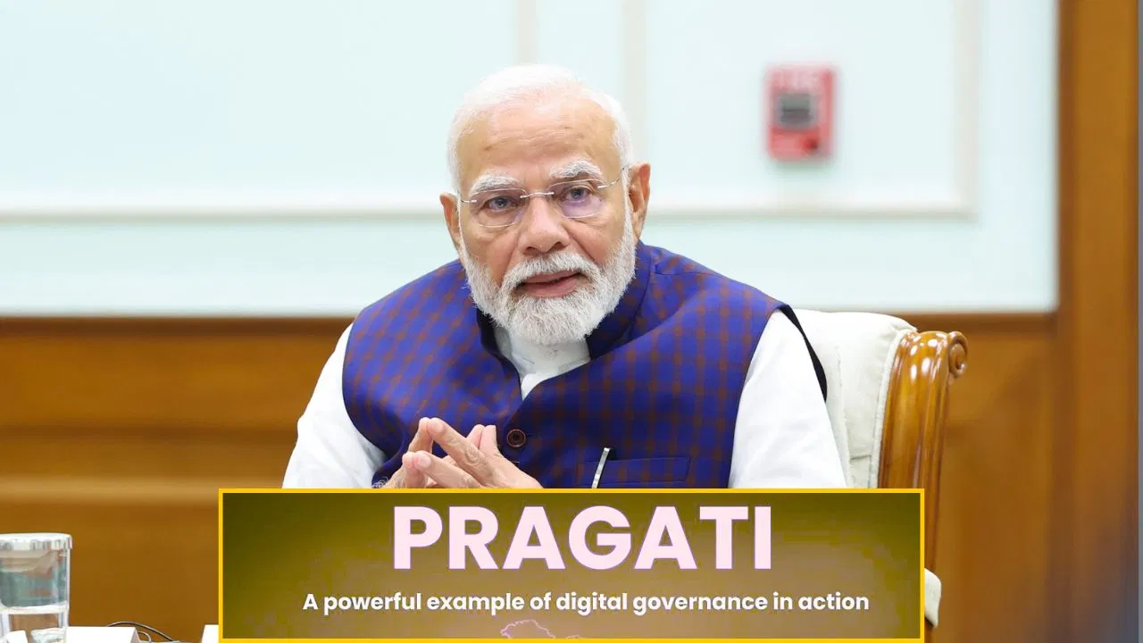 3300+ प्रोजेक्ट की समीक्षा और 7000 शिकायतों का निपटारा… मोदी सरकार के PRAGATI मॉडल की रिपोर्ट 3300+ प्रोजेक्ट की समीक्षा और 7000 शिकायतों का निपटारा... मोदी सरकार के PRAGATI मॉडल की रिपोर्ट