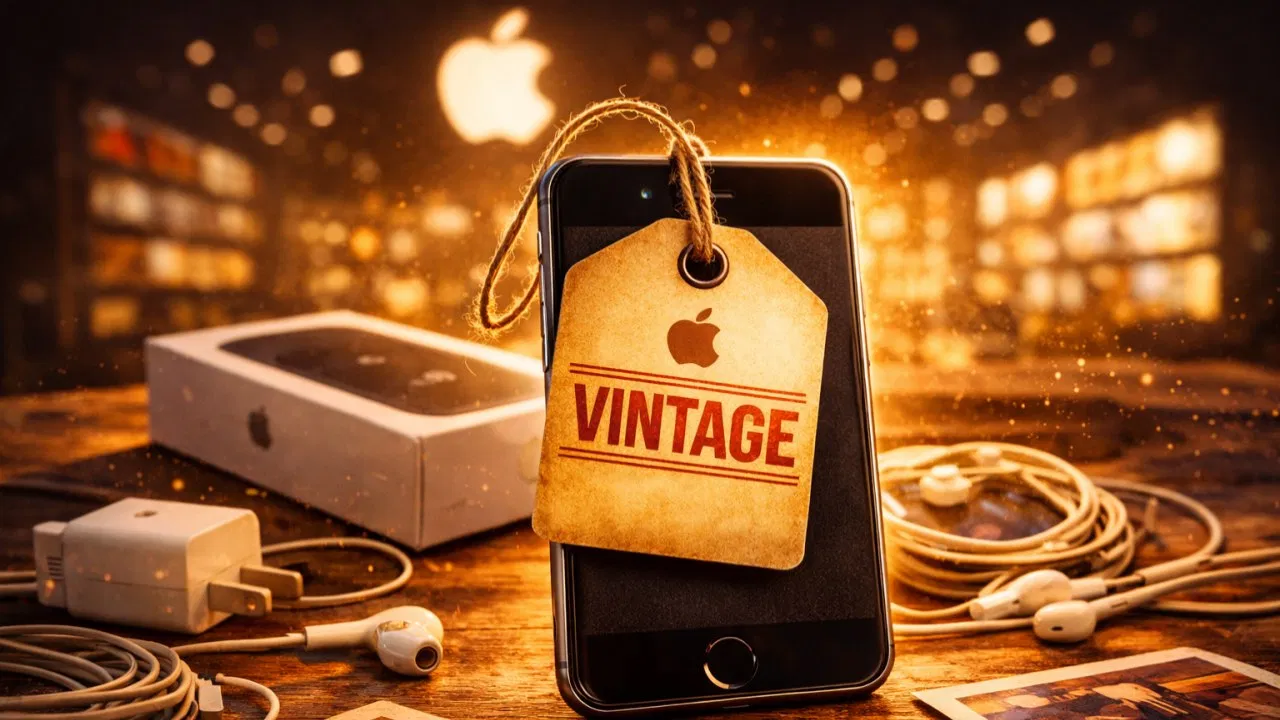 Apple की Vintage लिस्ट में शामिल हुआ ये iPhone, समझें कैसे पड़ेगा आप पर असर? Apple की Vintage लिस्ट में शामिल हुआ ये iPhone, समझें कैसे पड़ेगा आप पर असर?