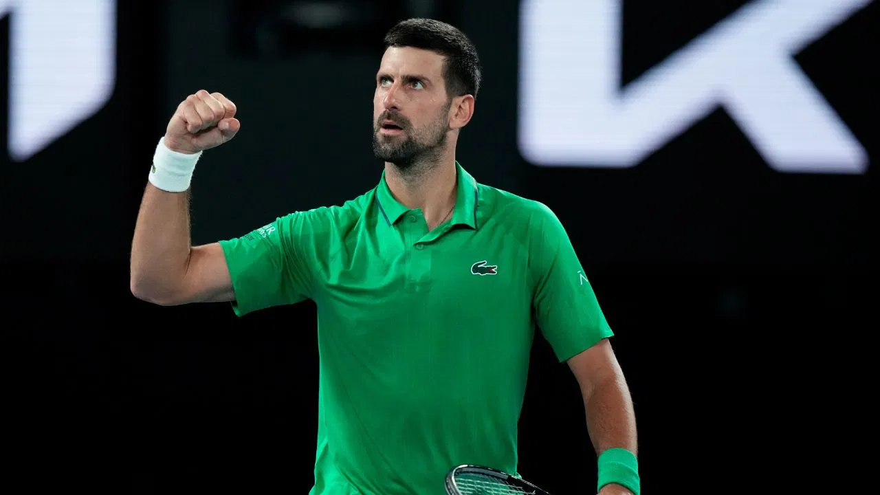 Australian Open 2026: ऑस्ट्रेलियन ओपन के फाइनल में नोवाक जोकोविच, अब 25वें ग्रैंड स्लैम से एक कदम दूर Australian Open 2026: ऑस्ट्रेलियन ओपन के फाइनल में नोवाक जोकोविच, अब 25वें ग्रैंड स्लैम से एक कदम दूर
