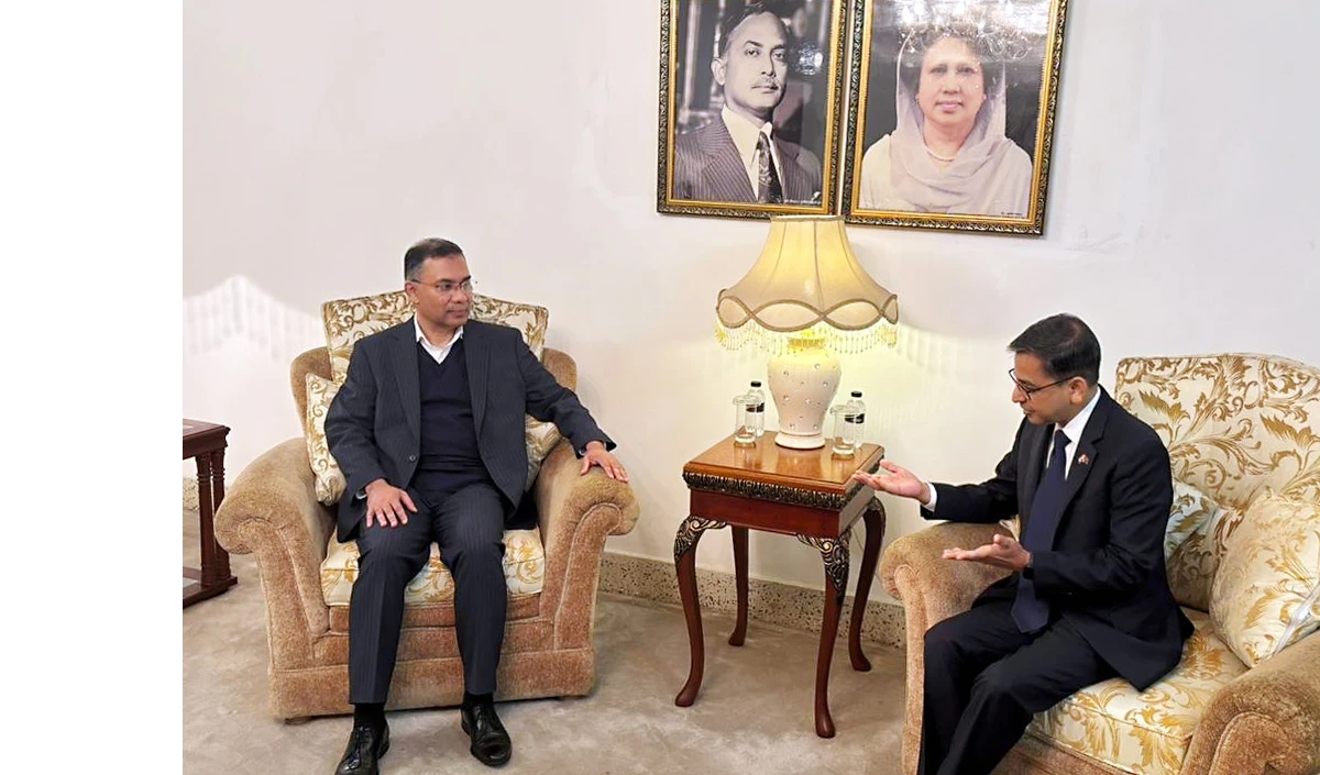 Bangladesh में भारतीय उच्चायुक्त प्रणय वर्मा ने बीएनपी के नए अध्यक्ष Tarique Rahman से मुलाकात की Bangladesh में भारतीय उच्चायुक्त प्रणय वर्मा ने बीएनपी के नए अध्यक्ष Tarique Rahman से मुलाकात की