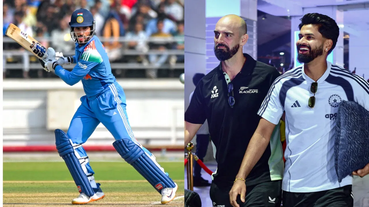 IND vs NZ: तिलक वर्मा के चलते श्रेयस अय्यर की हुई मौज, टीम इंडिया से नहीं होगी छुट्टी IND vs NZ: तिलक वर्मा के चलते श्रेयस अय्यर की हुई मौज, टीम इंडिया से नहीं होगी छुट्टी